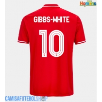 Camisa de time de futebol Nottingham Forest Morgan Gibbs-White #10 Replicas 1º Equipamento 2025-26 Manga Curta